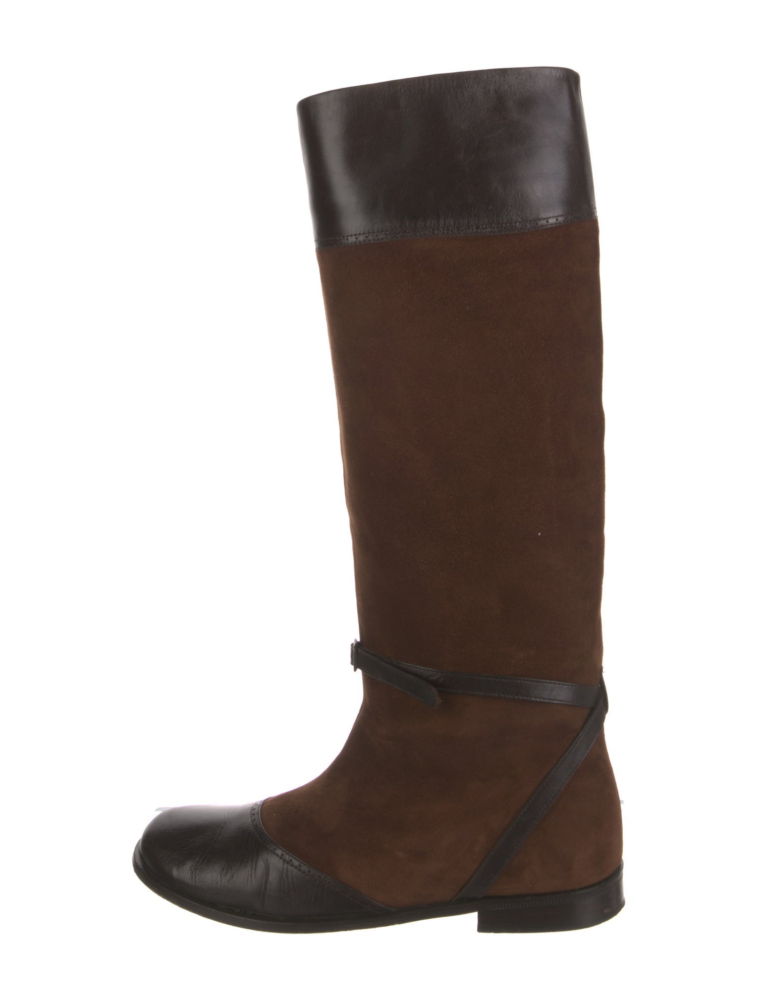 Marc Jacobs Suede Riding Boots