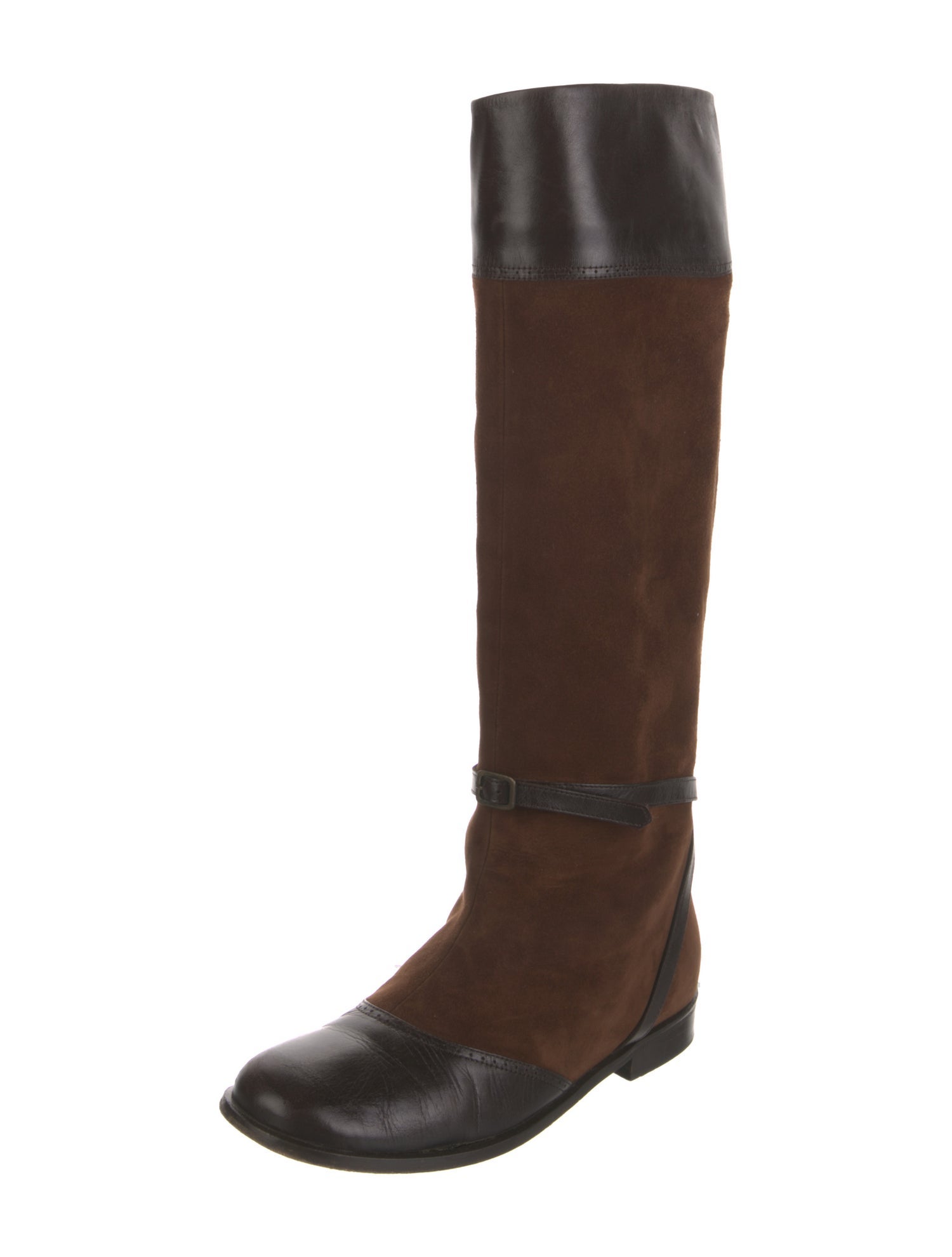 Marc Jacobs Suede Riding Boots