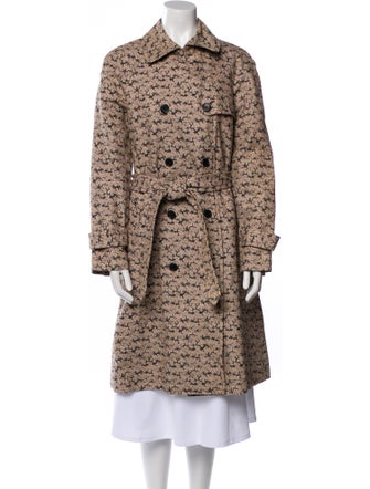 Marc Jacobs Printed Trench Coat