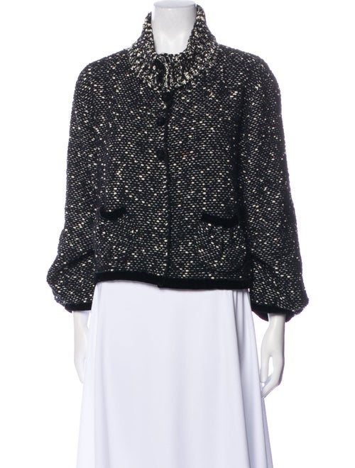 Marc Jacobs Virgin Wool Tweed Pattern Evening Jacket
