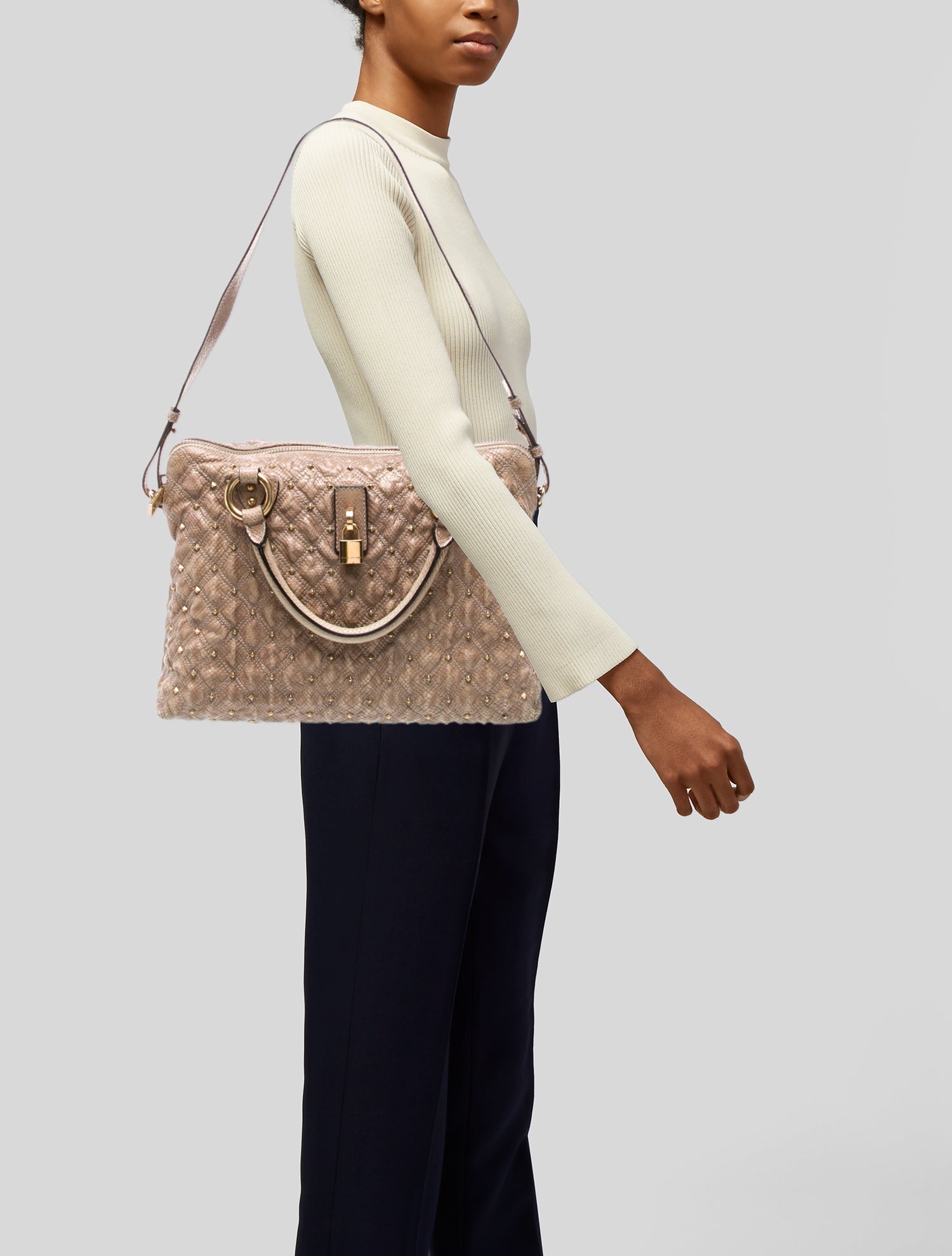 Marc Jacobs Leather Top Handle Bag