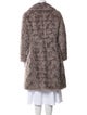 Marc Jacobs Mohair Faux Fur Coat