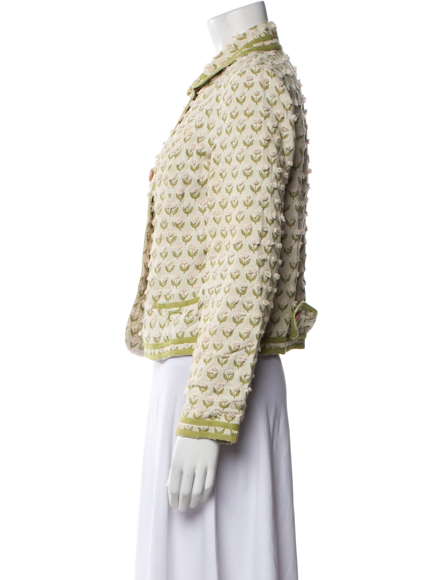 Marc Jacobs Floral Print Evening Jacket