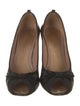 Marc Jacobs Leather Bow Accents Pumps
