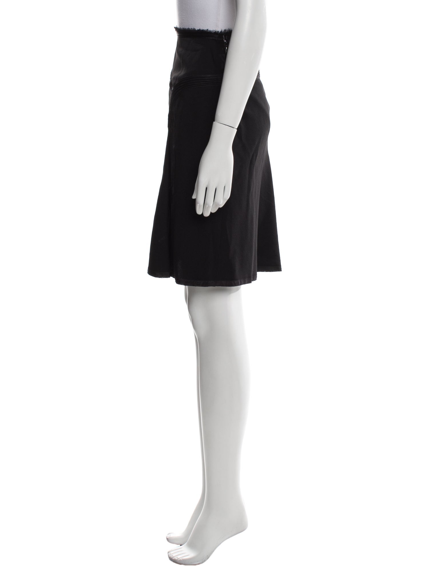 Marc Jacobs Raw-Edge Trim Knee-Length Skirt