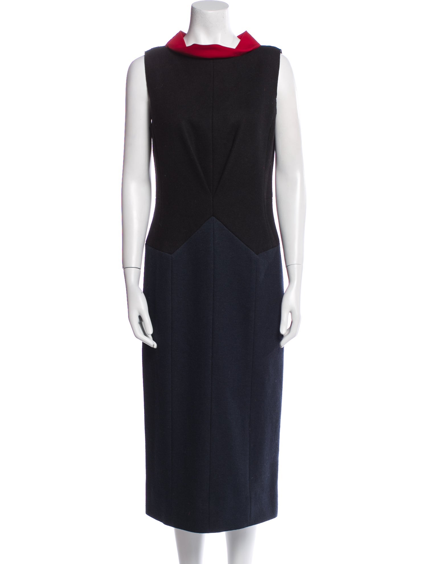 Marc Jacobs Wool Midi Length Dress