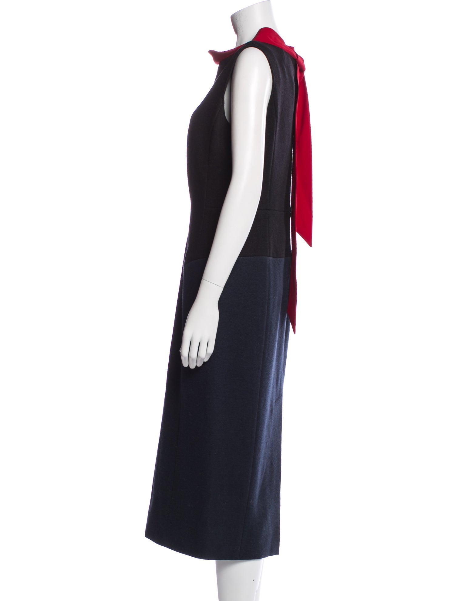 Marc Jacobs Wool Midi Length Dress