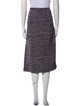Marc Jacobs Silk Knee-Length Skirt