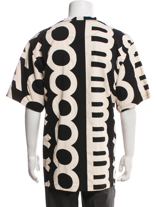 Marc Jacobs Printed Crew Neck Henley