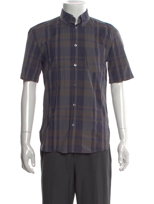 Marc Jacobs Plaid Print Short Sleeve Shirt
