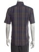 Marc Jacobs Plaid Print Short Sleeve Shirt