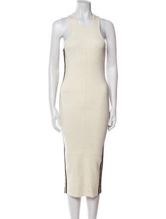 Marc Jacobs Wool Midi Length Dress