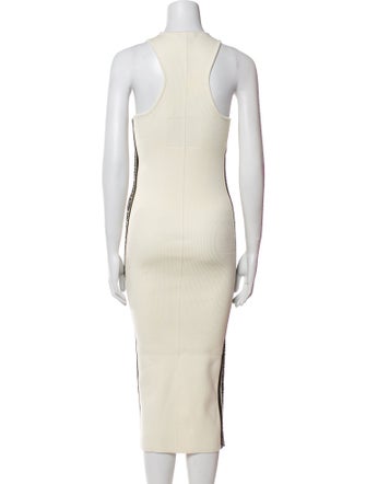 Marc Jacobs Wool Midi Length Dress