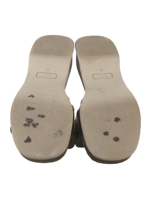 Marc Jacobs Velvet Slides