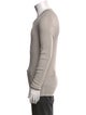 Marc Jacobs Silk V-Neck Henley