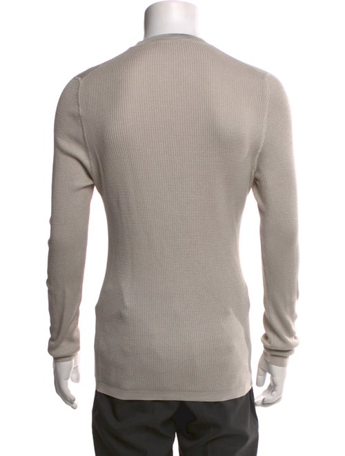Marc Jacobs Silk V-Neck Henley