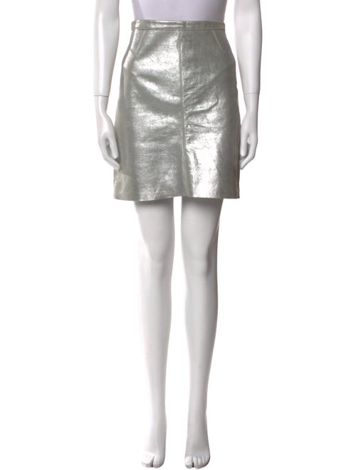 Marc Jacobs Leather Mini Skirt