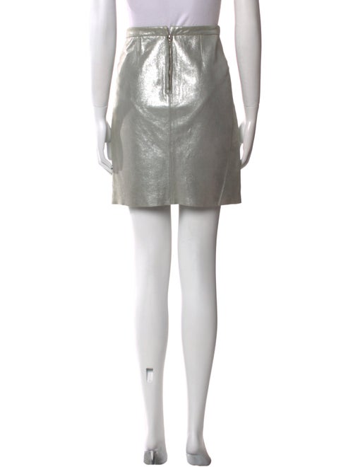 Marc Jacobs Leather Mini Skirt