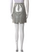 Marc Jacobs Leather Mini Skirt