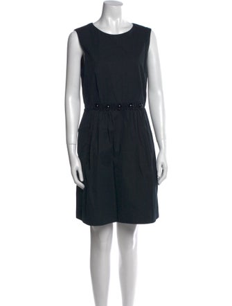 Marc Jacobs Scoop Neck Mini Dress
