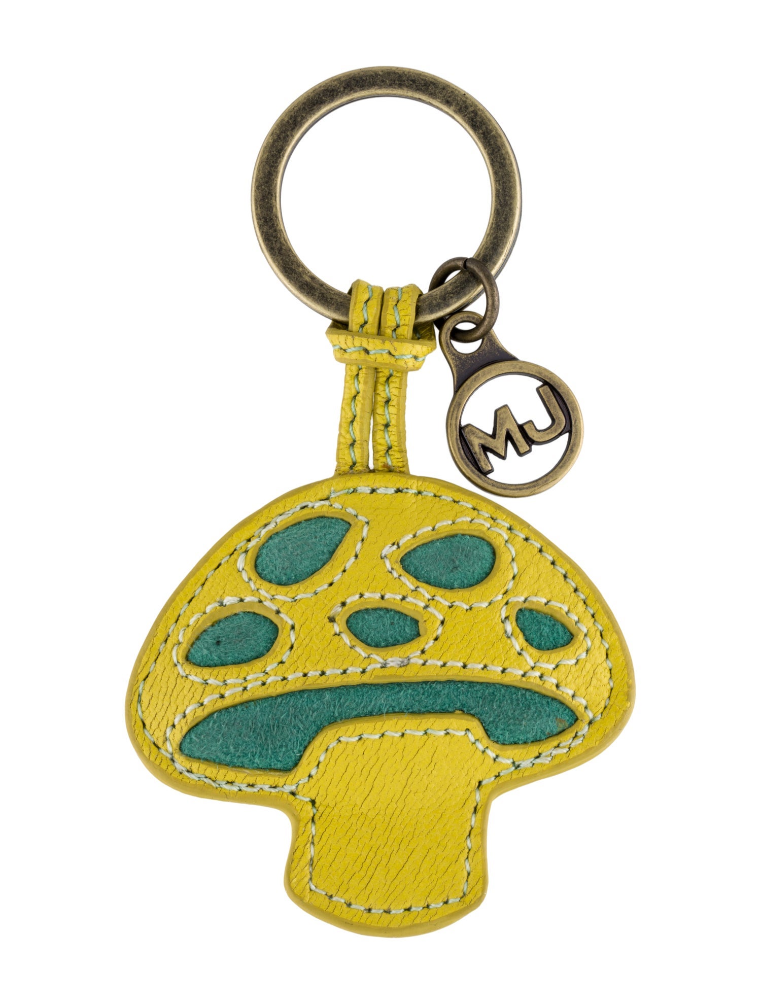 Marc Jacobs Leather Mushroom Keychain
