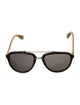 Marc Jacobs Oversize Mirrored Sunglasses