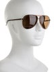 Marc Jacobs Aviator Tinted Sunglasses