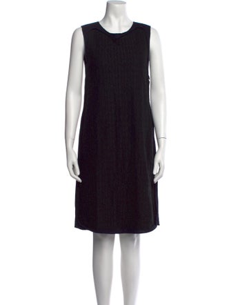 Marc Jacobs Scoop Neck Knee-Length Dress