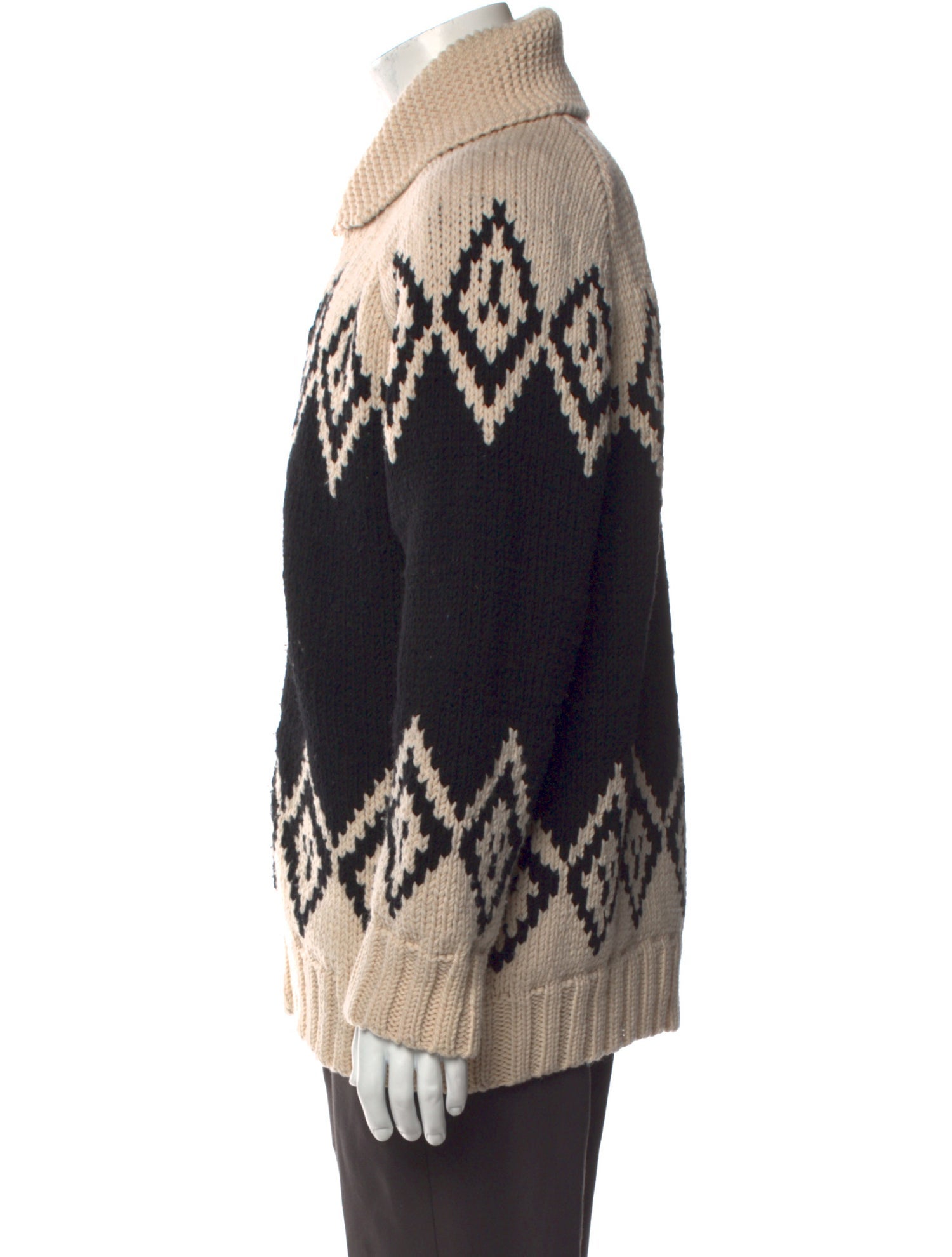 Marc Jacobs Merino Wool Printed Cardigan