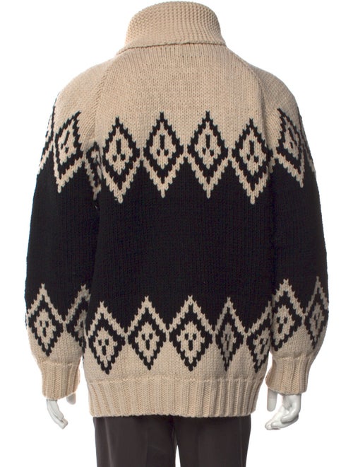 Marc Jacobs Merino Wool Printed Cardigan