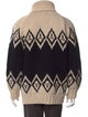 Marc Jacobs Merino Wool Printed Cardigan