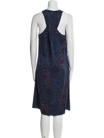 Marc Jacobs Paisley Print Knee-Length Dress