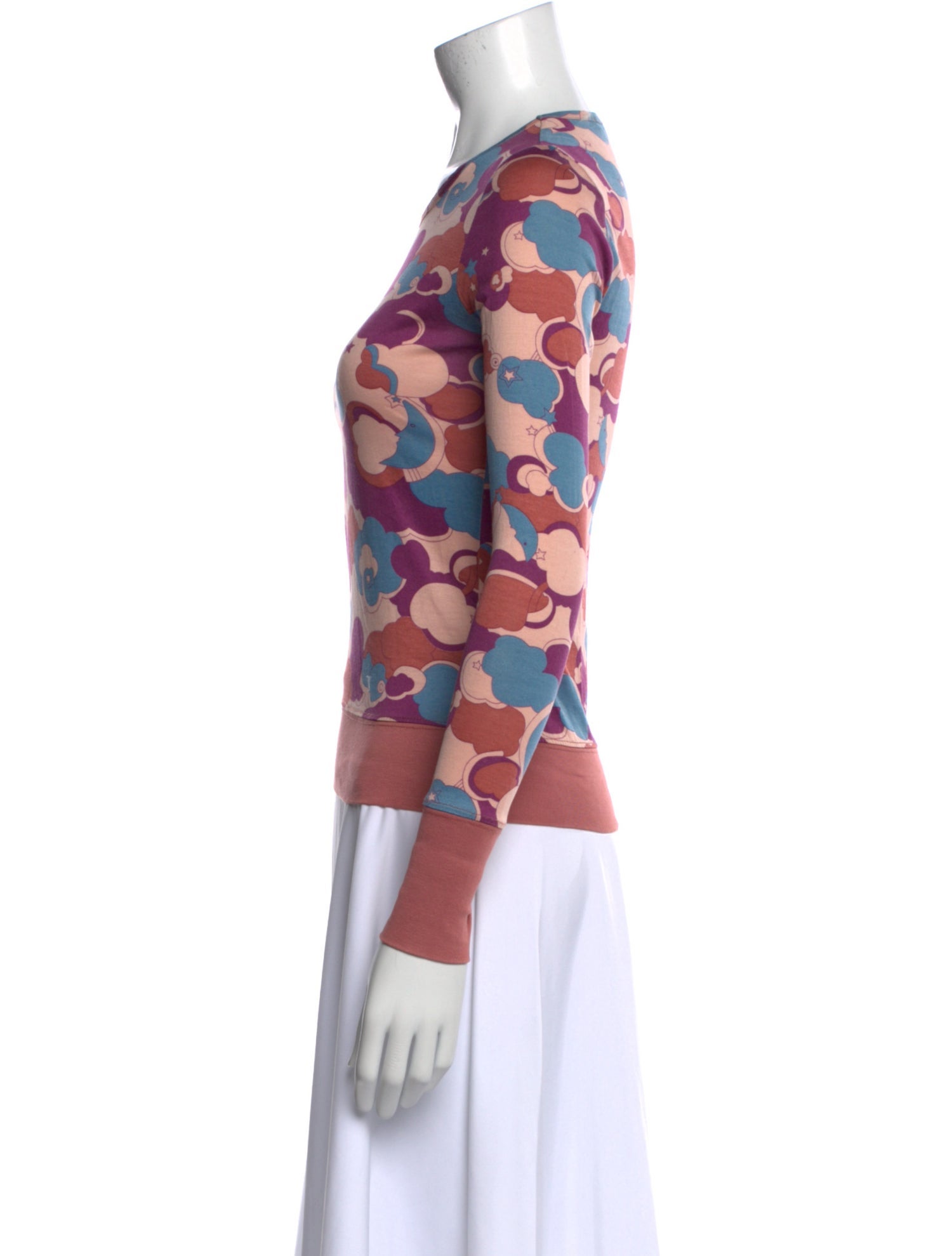 Marc Jacobs Printed Crew Neck Sweatshirt