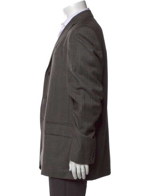 Marc Jacobs Virgin Wool Plaid Print Blazer