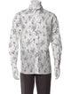 Marc Jacobs Floral Print Long Sleeve Dress Shirt