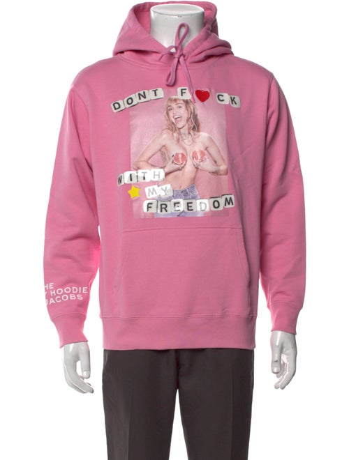 Marc Jacobs Graphic Print Crew Neck Hoodie