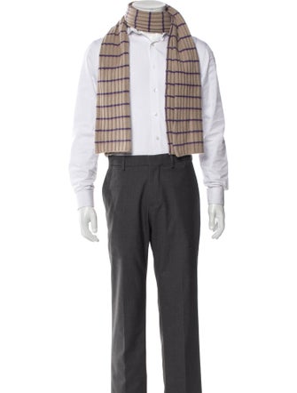 Marc Jacobs Cashmere Striped Scarf