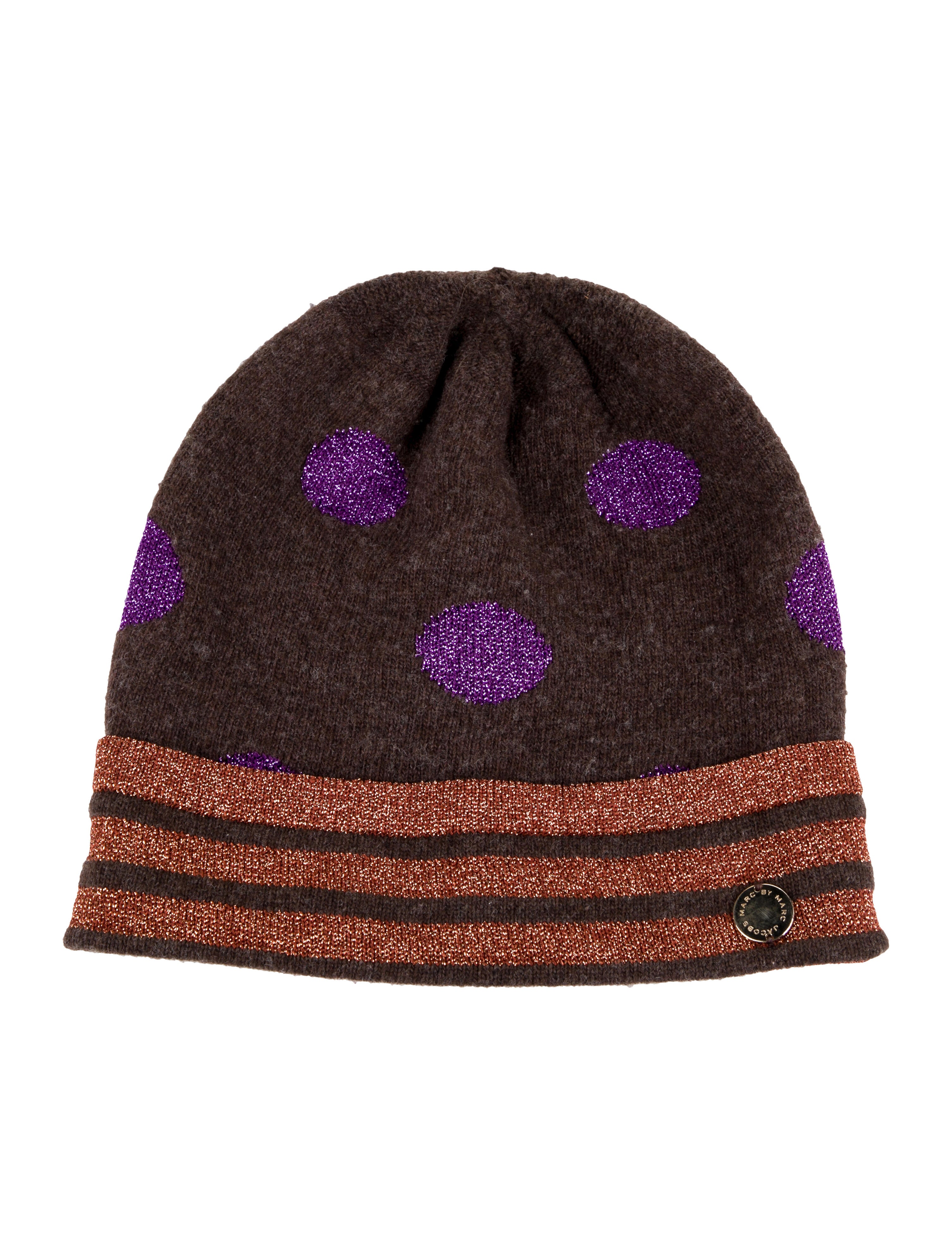 Marc by Marc Jacobs Wool Printed Beanie