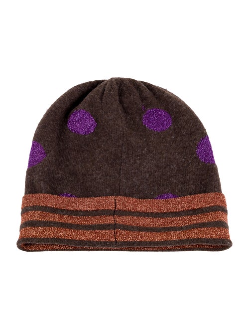 Marc by Marc Jacobs Wool Printed Beanie