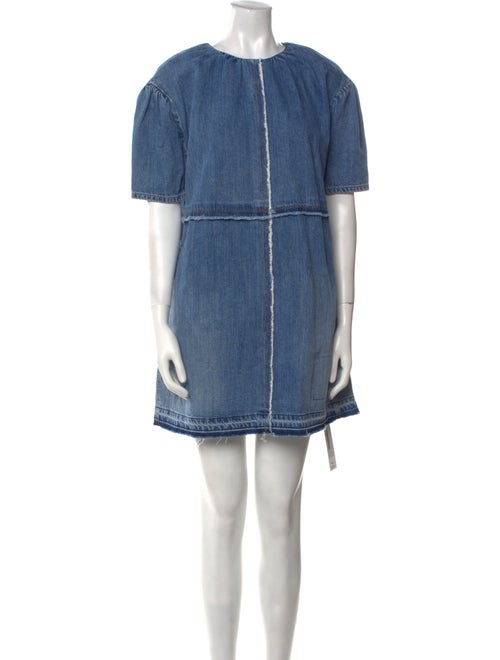 Marc Jacobs Crew Neck Mini Dress