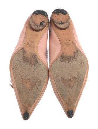 Marc Jacobs Leather Lasercut Accents Flats