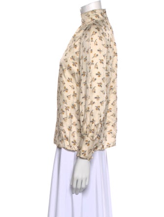 Marc Jacobs Silk Printed Blouse