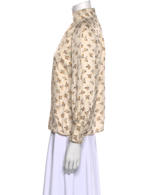 Marc Jacobs Silk Printed Blouse