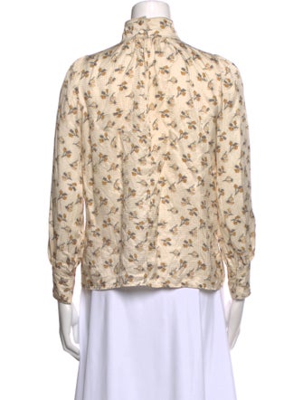 Marc Jacobs Silk Printed Blouse
