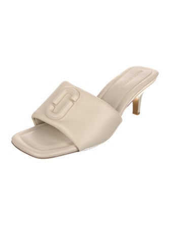 Marc Jacobs Leather Slides