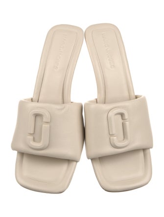 Marc Jacobs Leather Slides