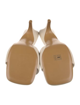 Marc Jacobs Leather Slides