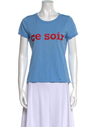 Marc Jacobs Graphic Print Crew Neck T-Shirt