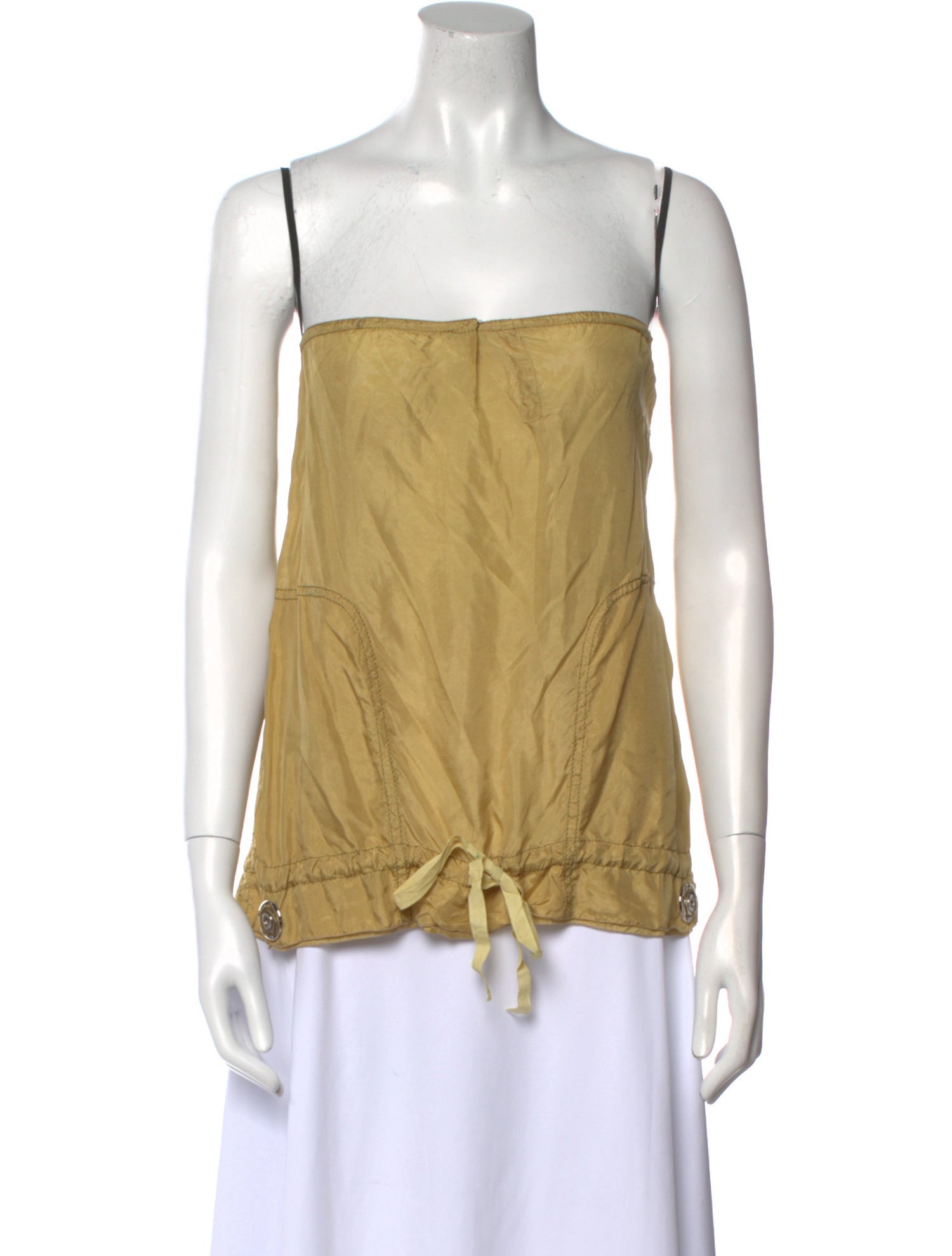 Marc Jacobs Silk Square Neckline Top