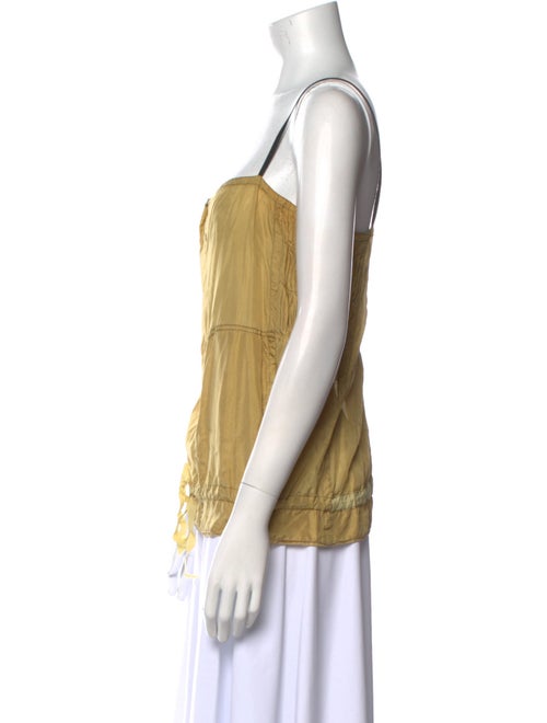 Marc Jacobs Silk Square Neckline Top